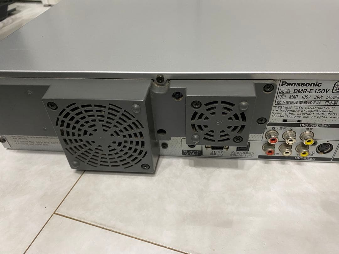 パナソニック VHS.DVDプレーヤー DMR-E150V