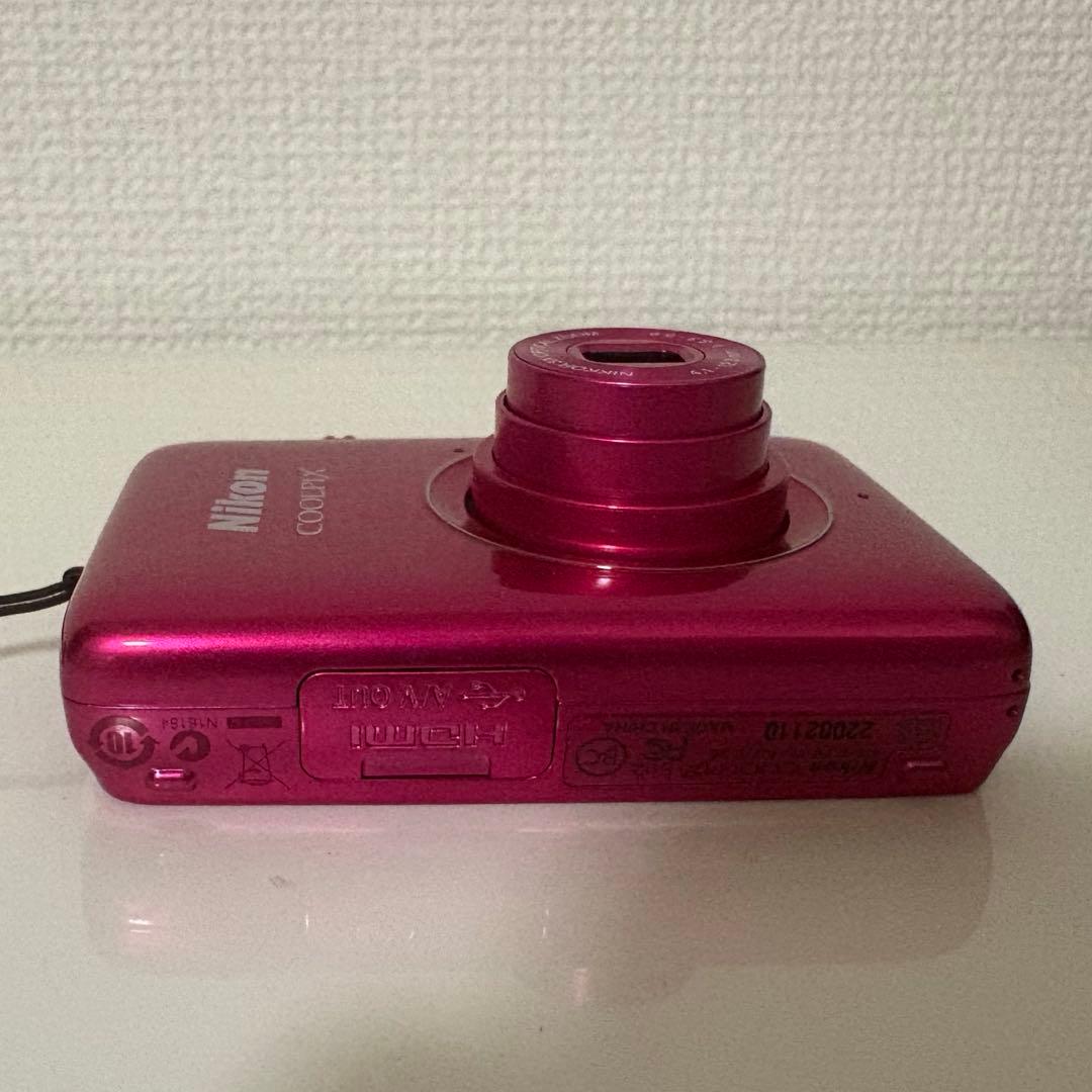 【美品・動作確認済】Nikon COOLPIX S02 ミニ　 デジカメ