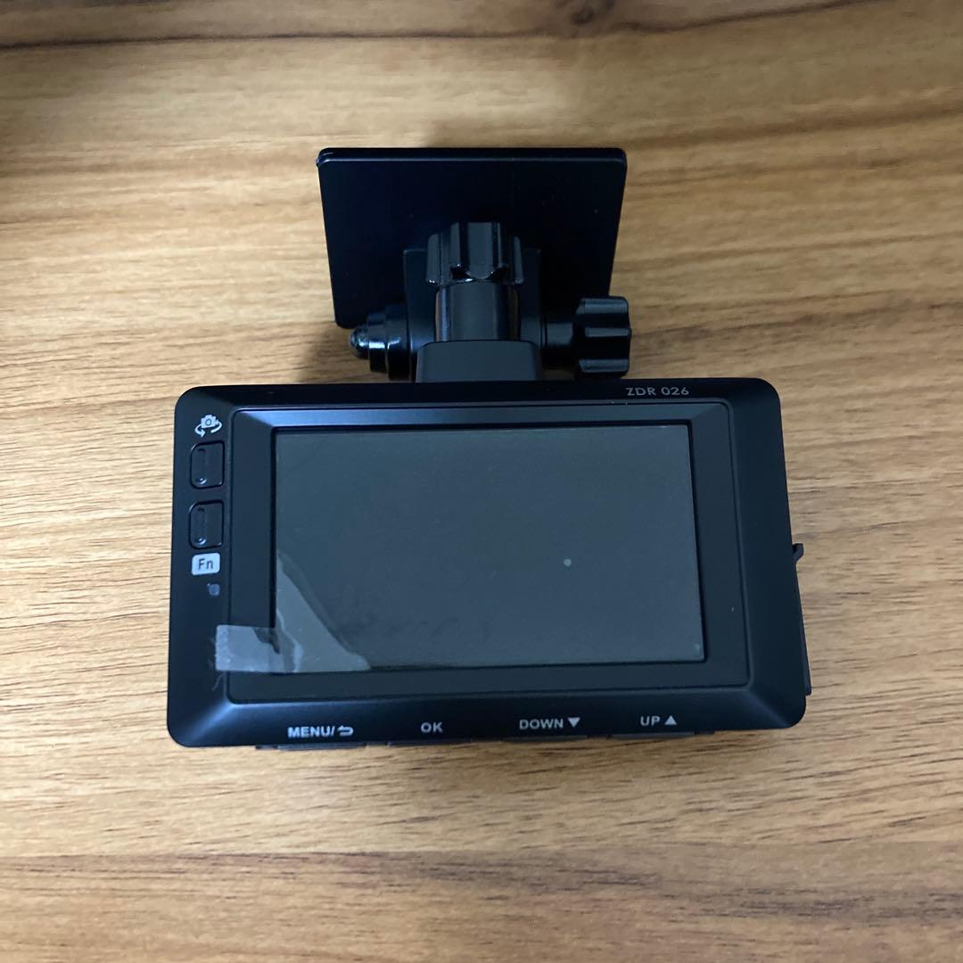 ZDR026 コムテック ドライブレコーダー（フロント＆リア）