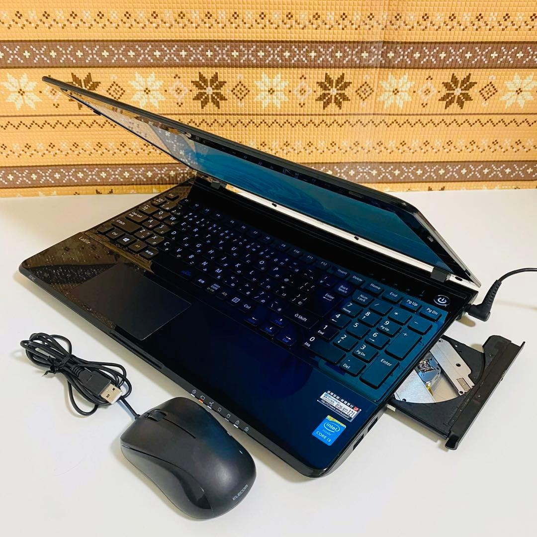 Y84 NECノートパソコンSSD高速 Windows11オフィス2024付き