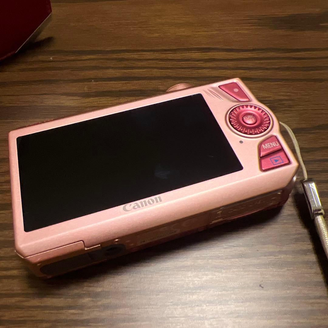 【Canon】IXY デジタルカメラ ピンク付属品あり