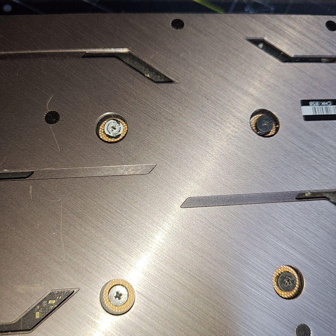 MSI GTX1660ti GAMING X 6G 作動確認済み　ジャンク扱い