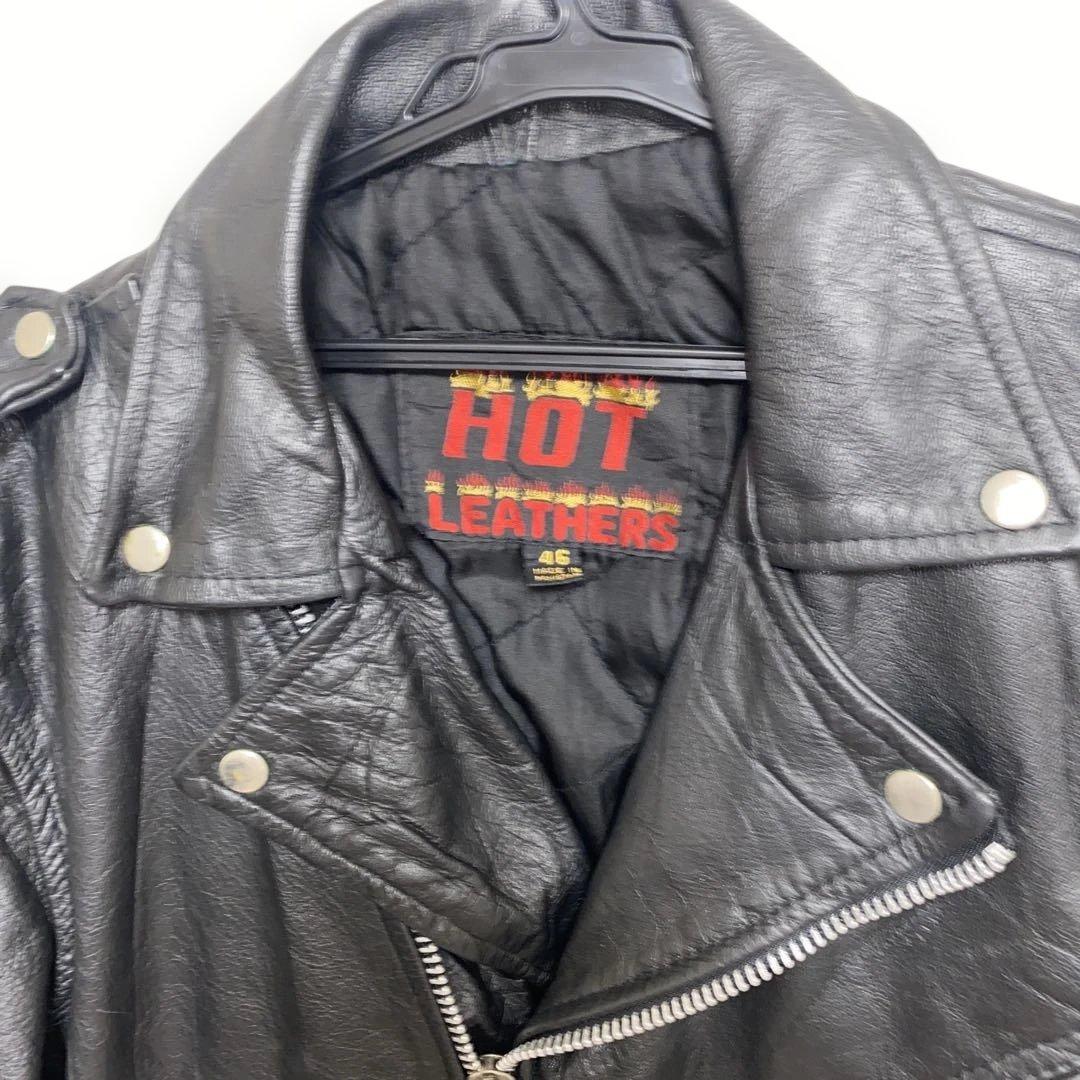 本革 Hot leathers レザー クラシック ダブルライダース XXL