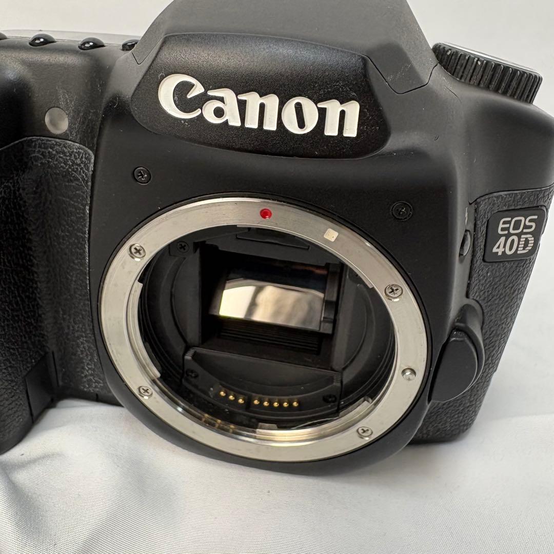 美品 Canon 40D レンズキット 届いてすぐ使える 初心者にも 手ぶれ補正
