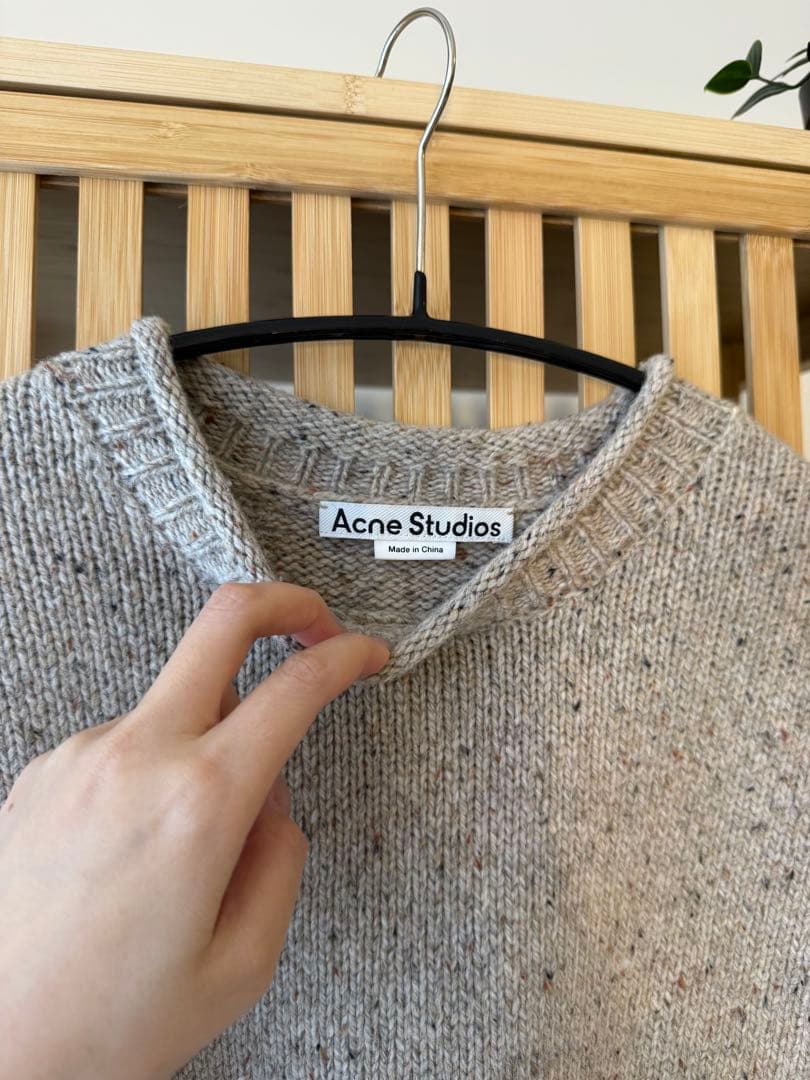 Acne Studios キャットジャガードニット