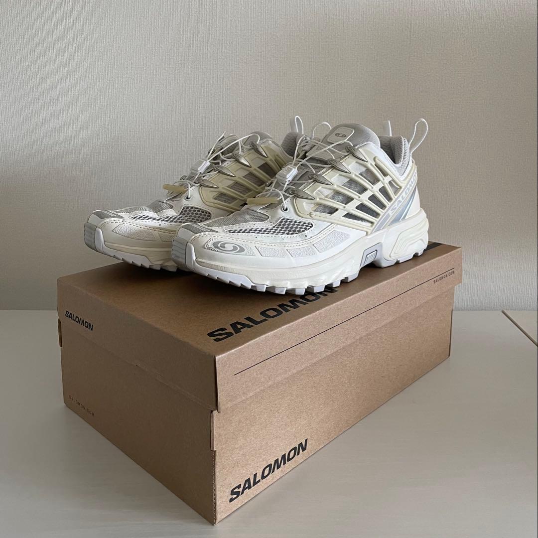 salomon acs pro 27cm サロモン プロ 白 ホワイト 8.5