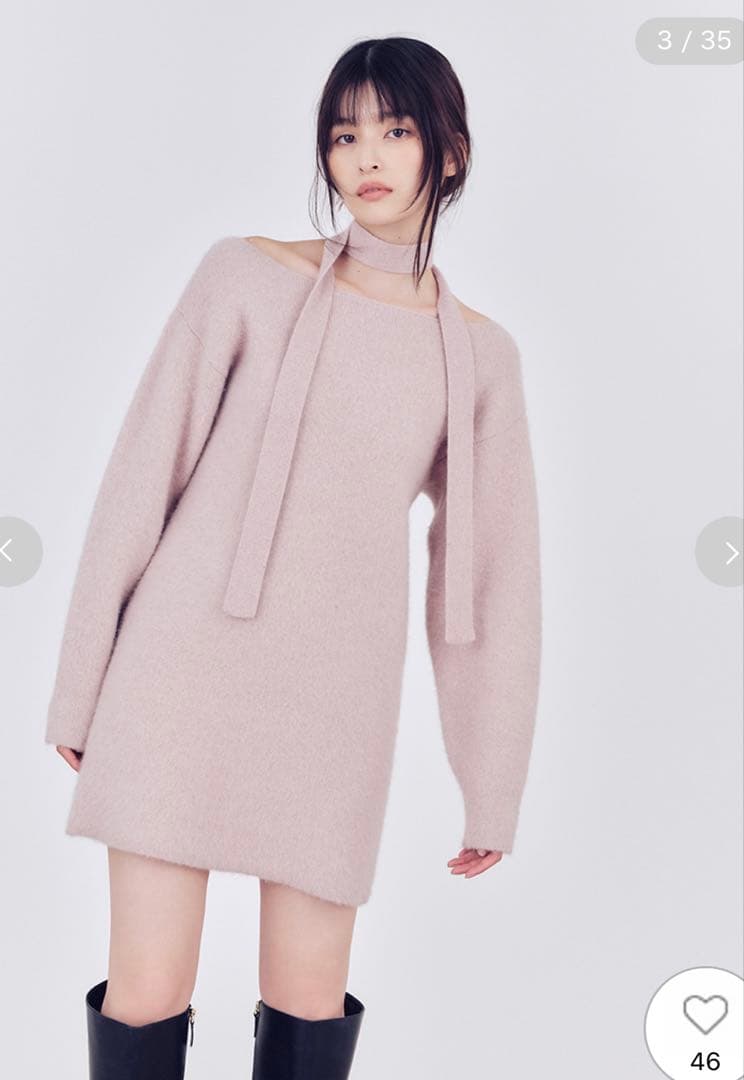 M*y様 【定価23100円】FRAYID フォックスウールミニニットワンピース