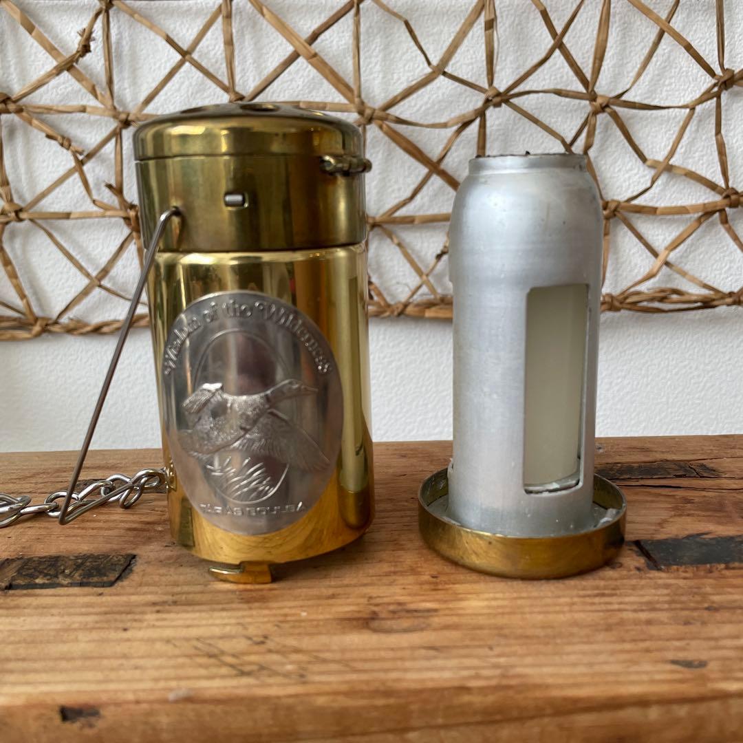 タラスブルバ真鍮製キャンドルランタン アウトドア キャンプ 日本製 ヴィンテージ