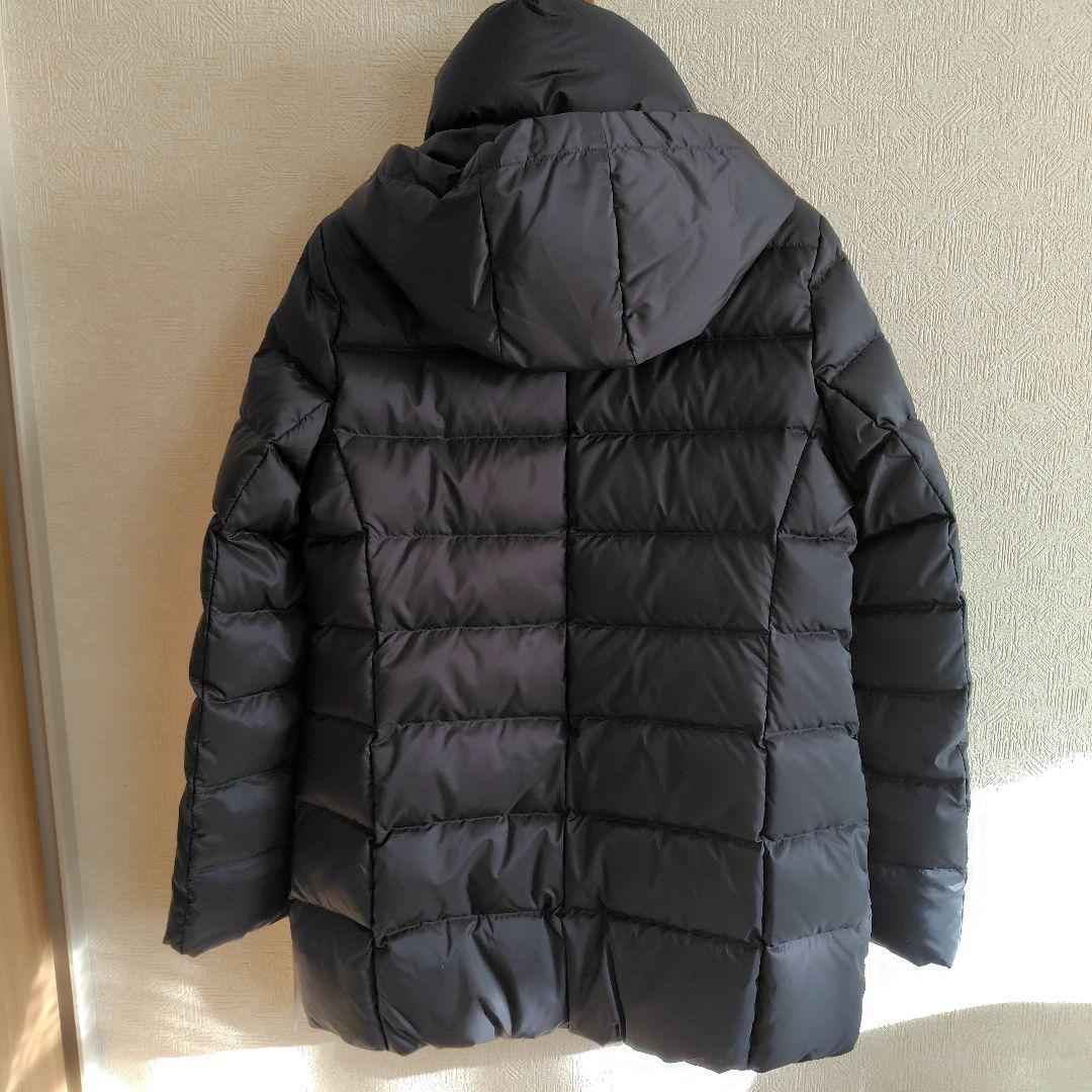 23区 ミドル丈 ダウンジャケット フード付き ネイビー