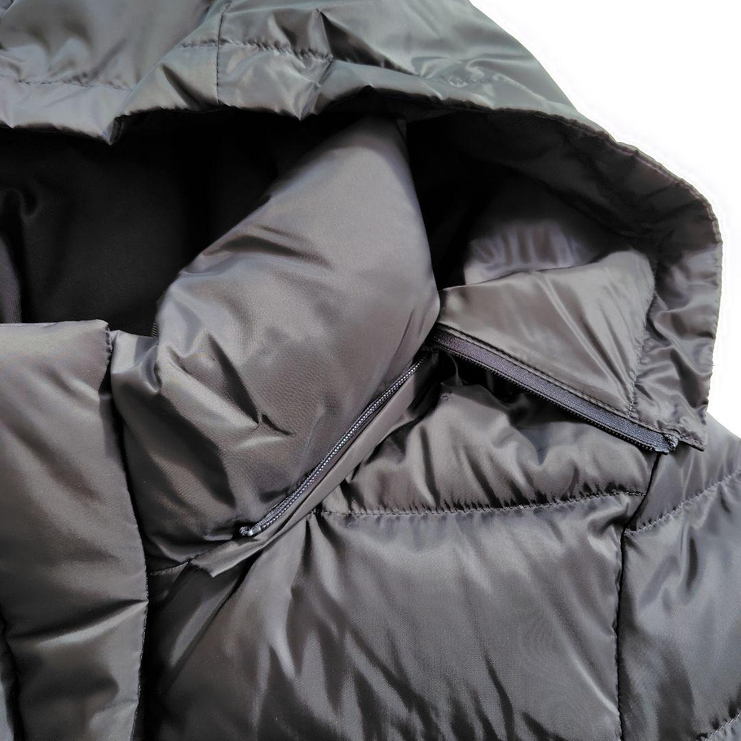 23区 ミドル丈 ダウンジャケット フード付き ネイビー