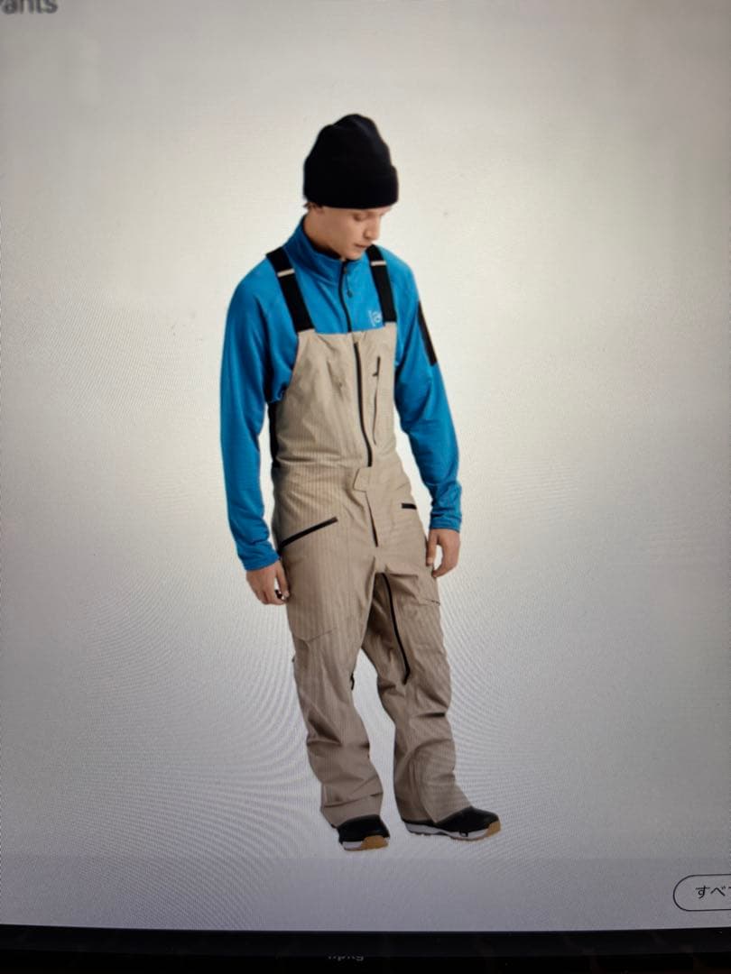 スノーボード Burton ak Freebird GORE-TEX Stretch Bib