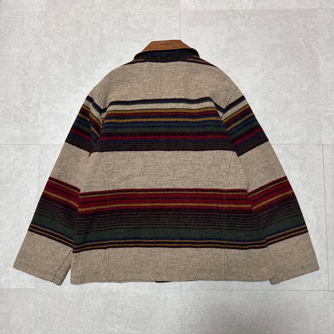 90s WOOLRICH ウールジャケット ブルゾン ネイティブ