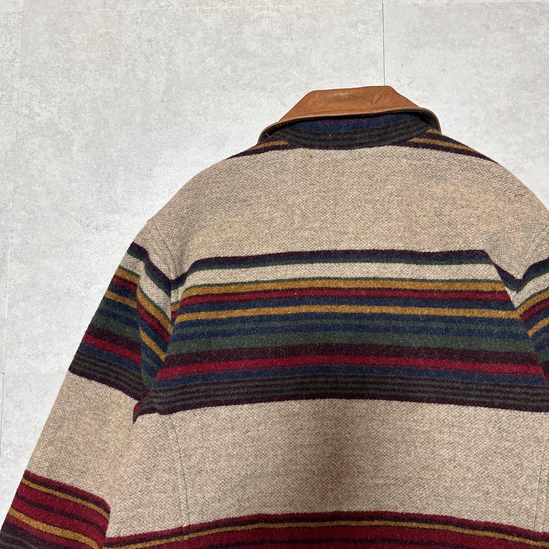 90s WOOLRICH ウールジャケット ブルゾン ネイティブ