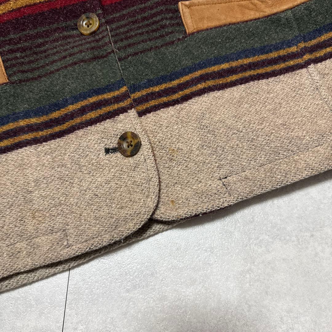 90s WOOLRICH ウールジャケット ブルゾン ネイティブ