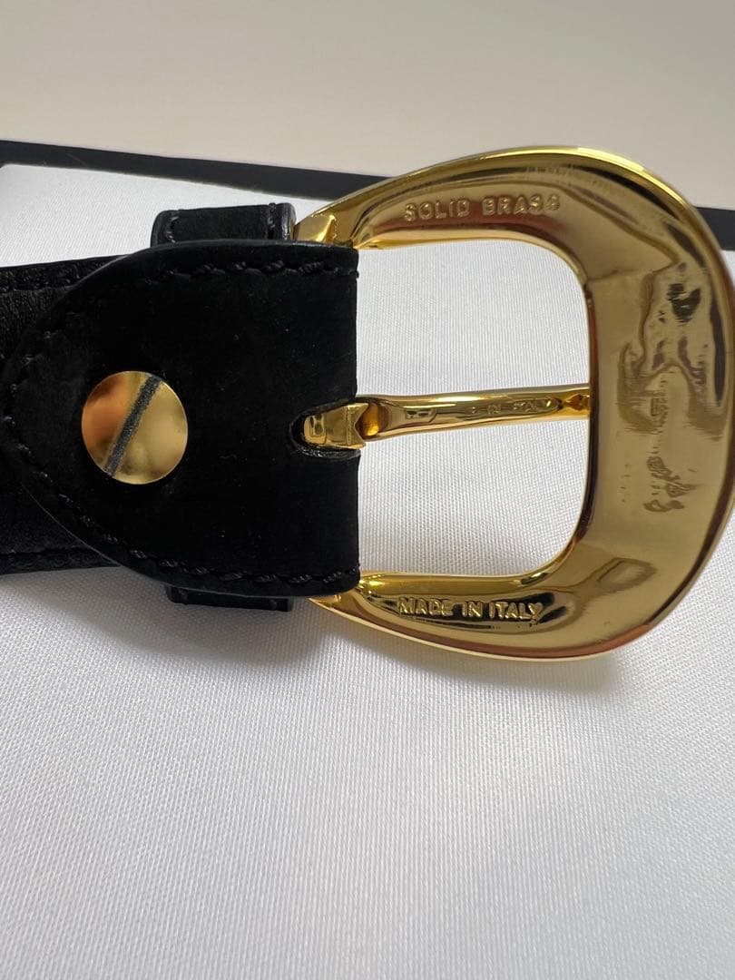 【ビンテージ】 オールドセリーヌ メンズ スエードベルト