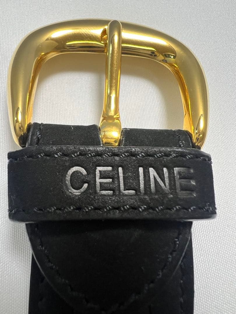 【ビンテージ】 オールドセリーヌ メンズ スエードベルト