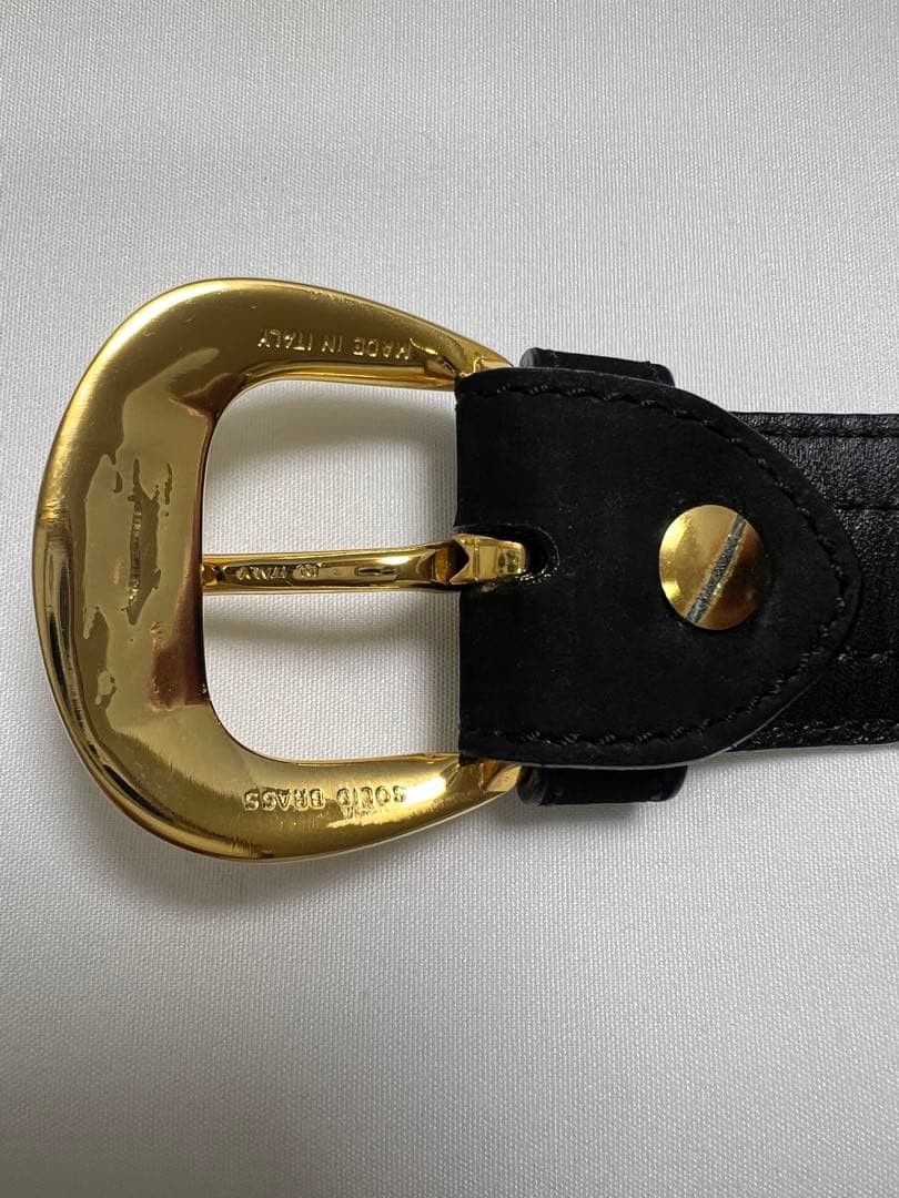 【ビンテージ】 オールドセリーヌ メンズ スエードベルト