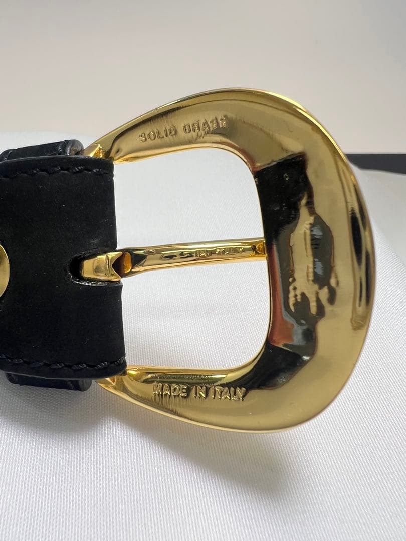 【ビンテージ】 オールドセリーヌ メンズ スエードベルト