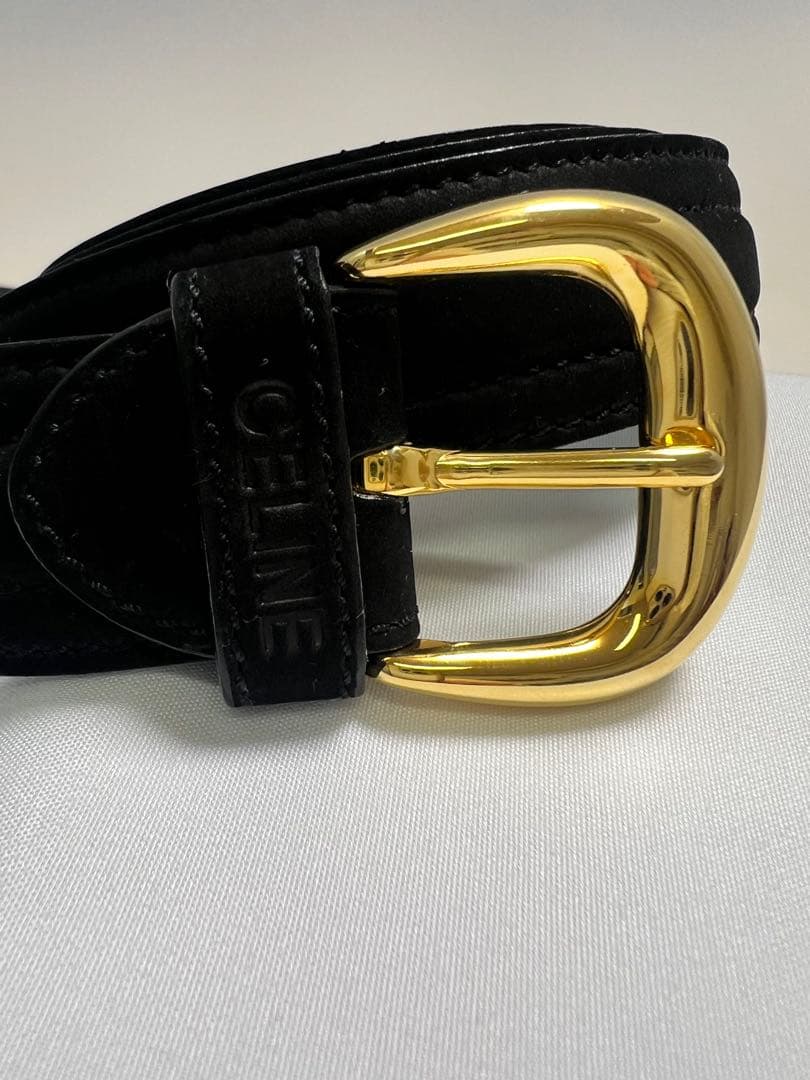 【ビンテージ】 オールドセリーヌ メンズ スエードベルト