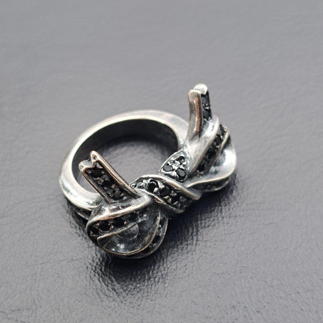 ヴィヴィアンウエストウッド ボウリング リボン 指輪 925 13号 箱付