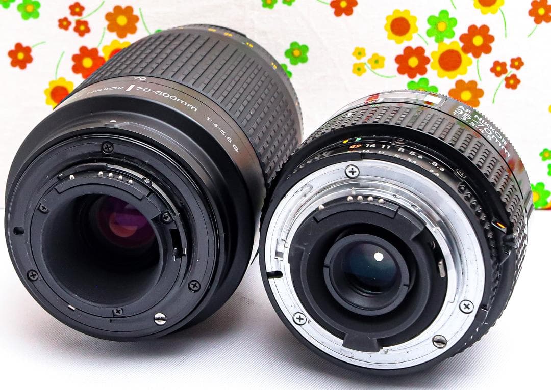 美品 ニコン Nikon D7100☆スマホに転送可♪☆ダブルレンズ☆本格一眼