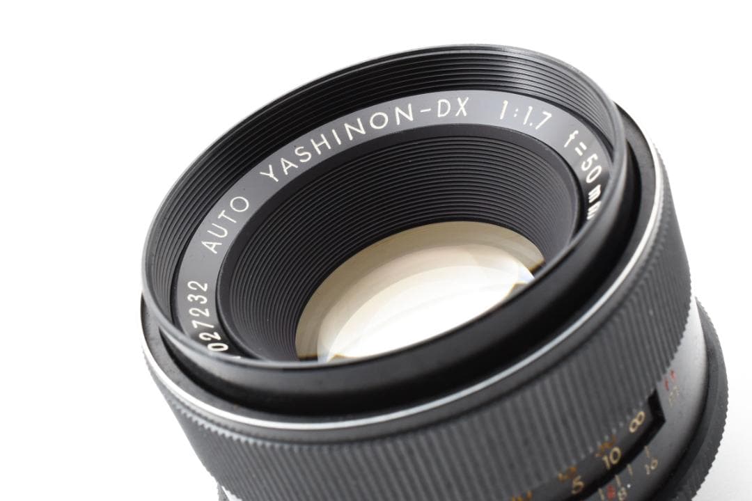 レンズ(単焦点) YASHICA AUTO YASHINON-DX 50mm F1.7 Y052