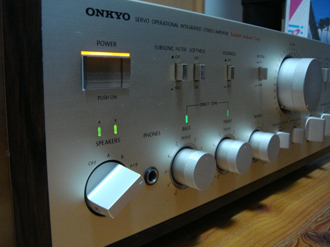 整備済 程度良 ONKYO オンキョー プリメインIntegra A-819RS