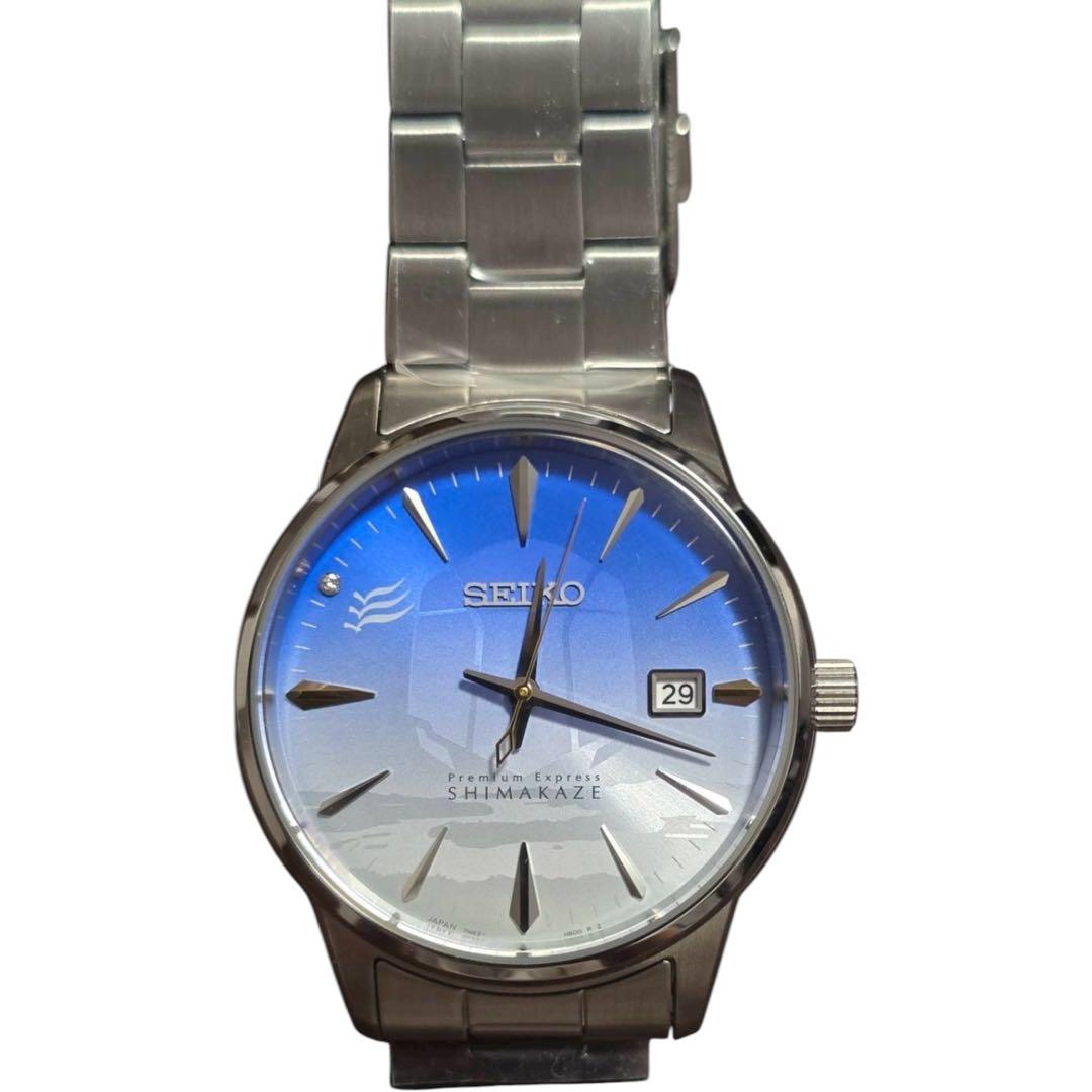 【新品】観光特急「しまかぜ」運行開始10周年記念腕時計 セイコーウオッチ