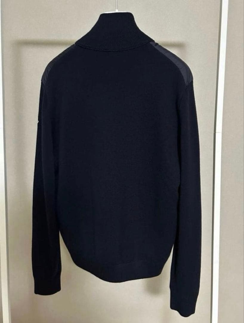 ★モンクレール　ハイブリッドダウンニット　M　ダークネイビー　美品　正規品★