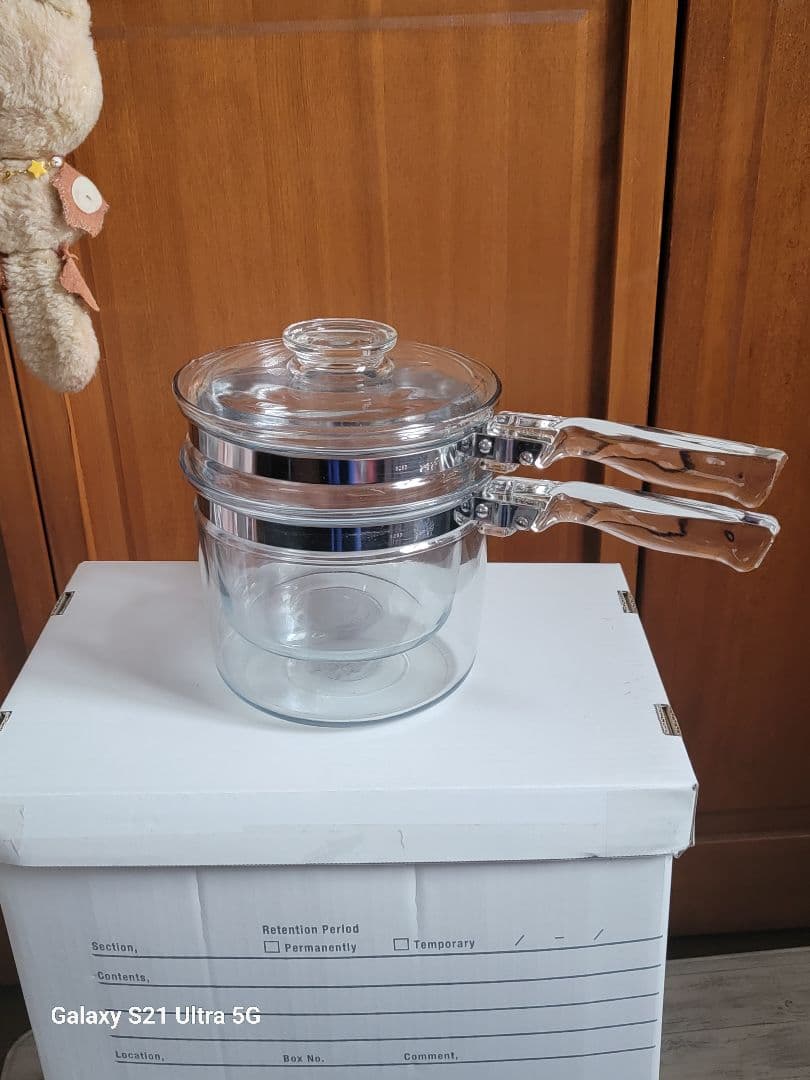 OLD PYREX ダブルボイラー