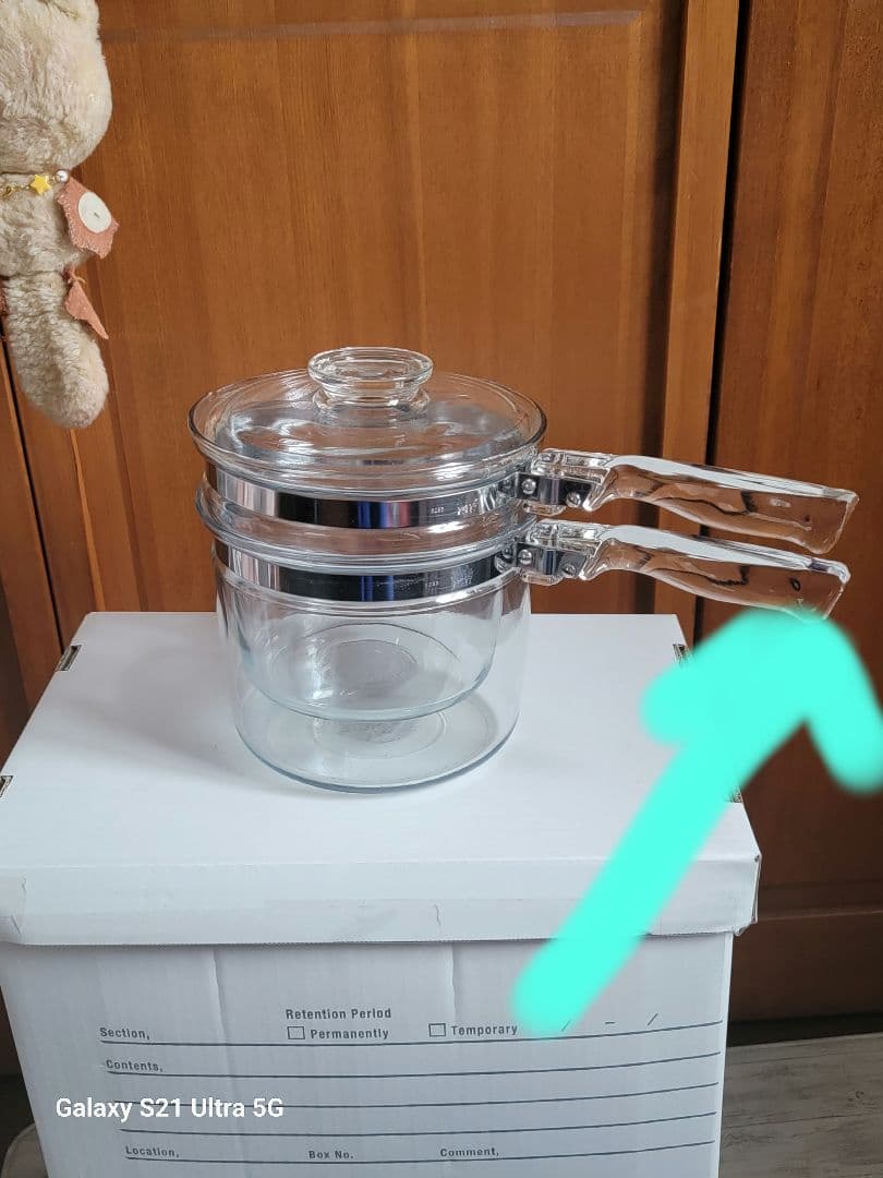 OLD PYREX ダブルボイラー