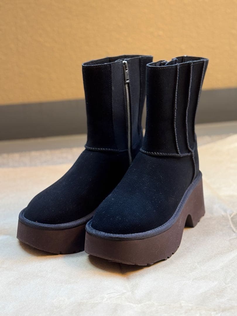 美品！　UGG アグ　ブラック ブーツ　24cm お値下げ