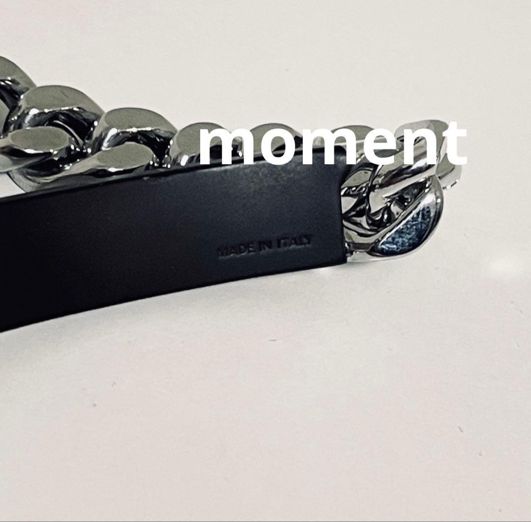 D*i様 MM6 Silver Chain Bracelet (Silver&B