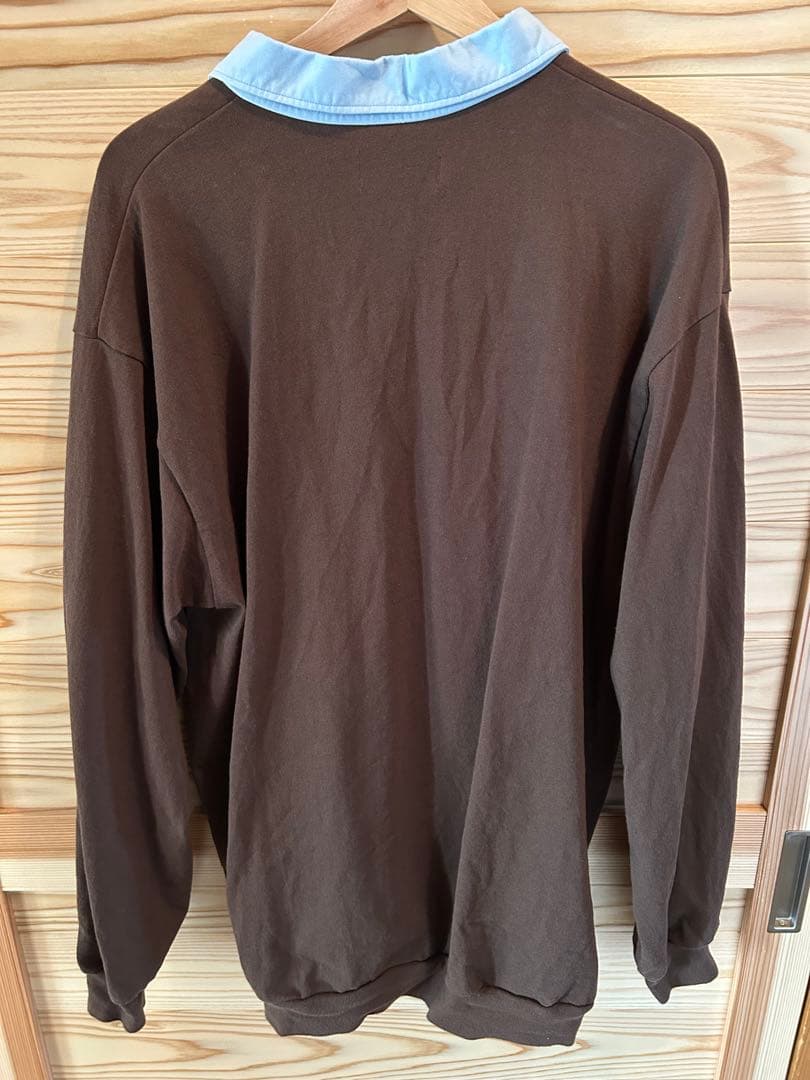 FOLL / フォル　dry cotton rugby shirt