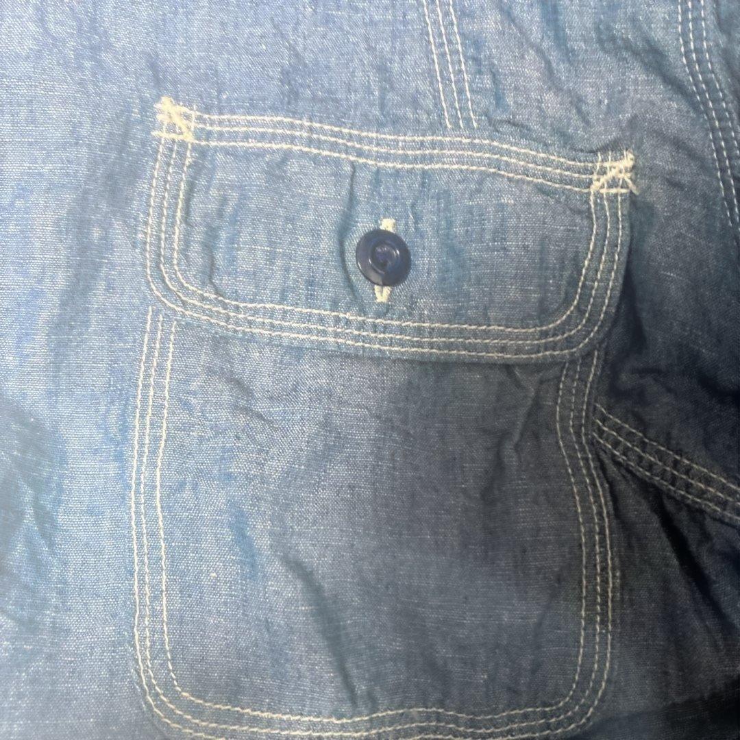 Pherrow's シャンブレーシャツ16X-Large