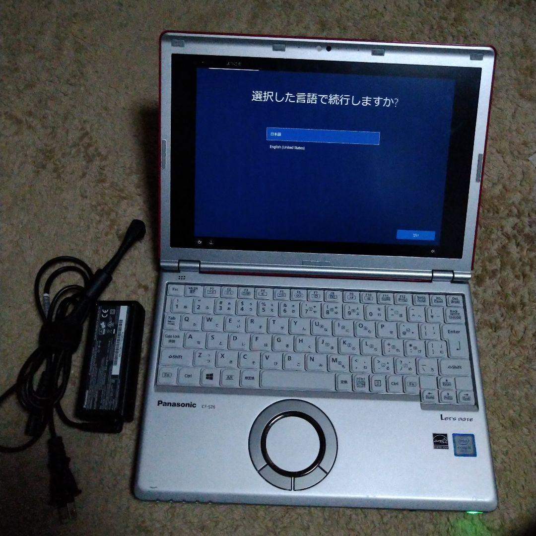ノートPC Panasonic CF-SZ6　let's note