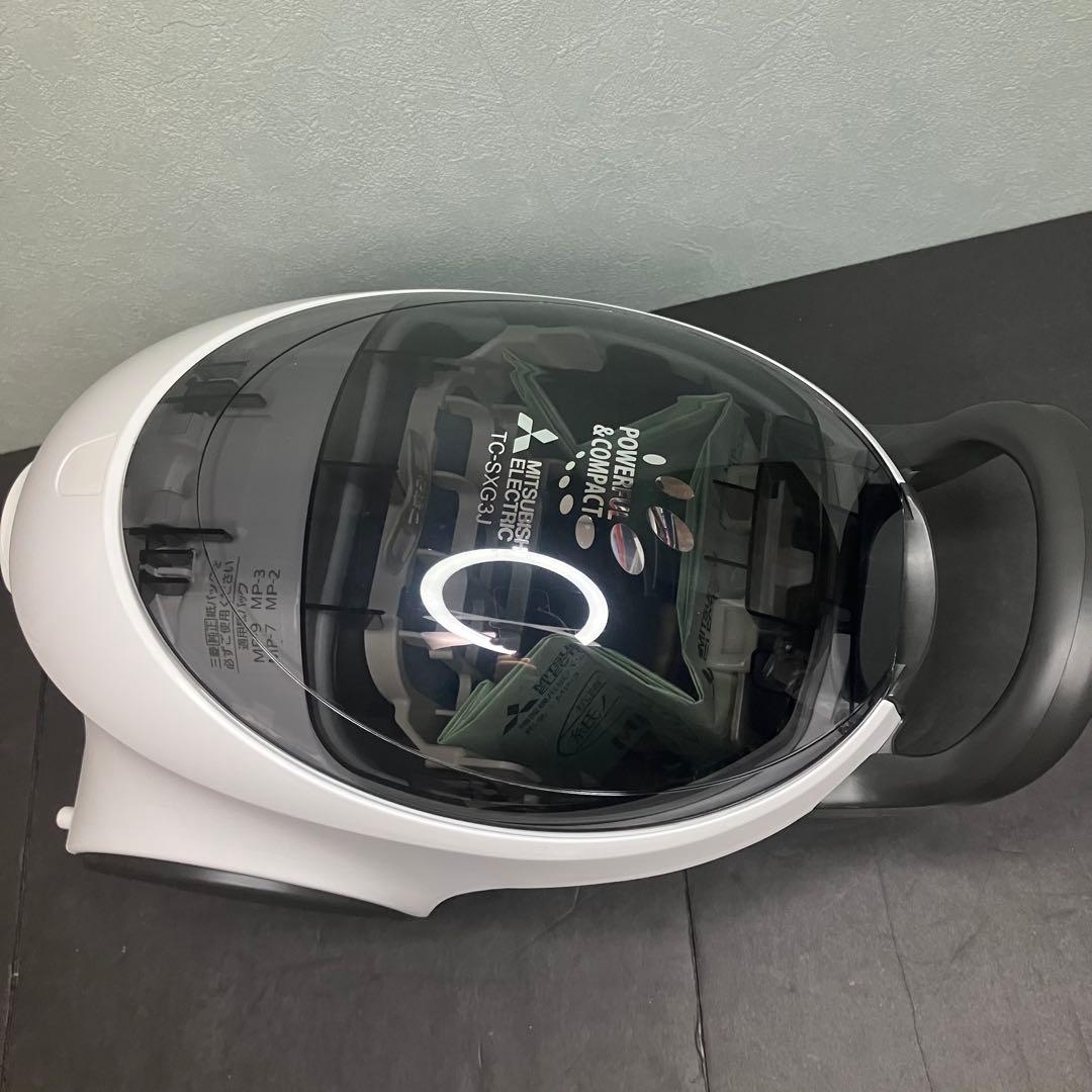三菱　掃除機　紙パック式　TC-SXG3J-H グレー　未使用品