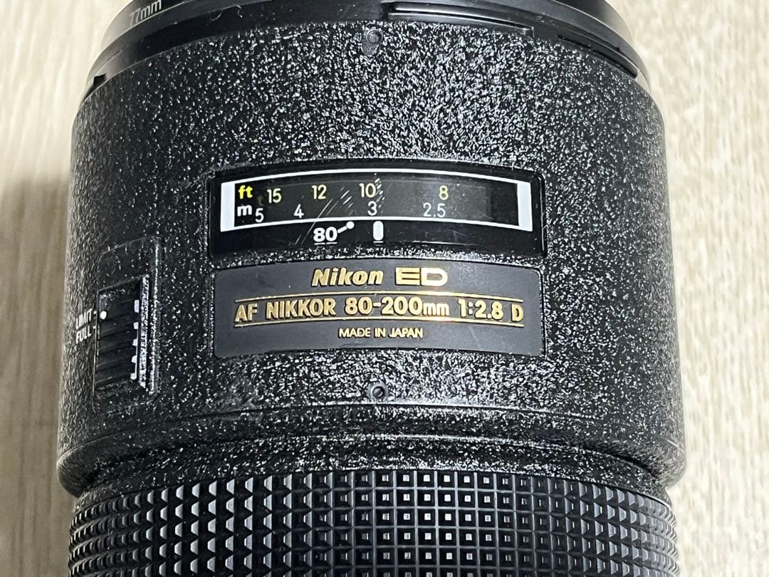 レンズ(ズーム) AI AF Zoom Nikkor ED 80-200mm f2.8D