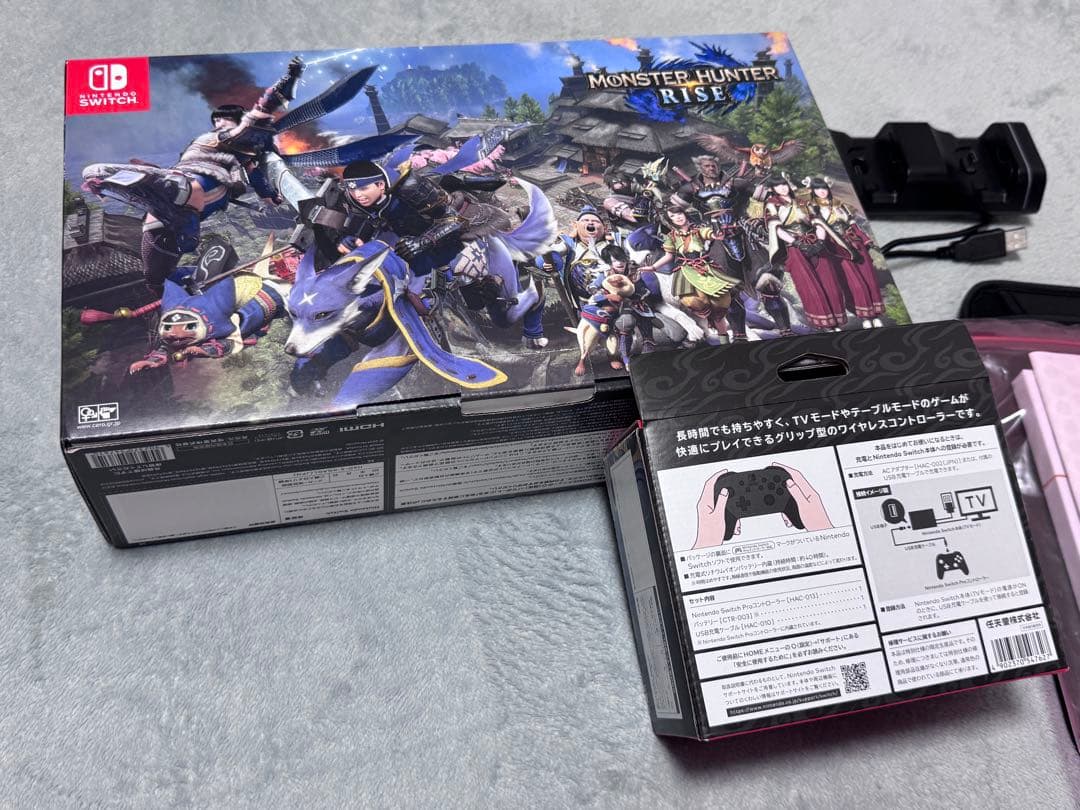 Switch モンスターハンターライズ スペシャルエディション 限定プロコン 他