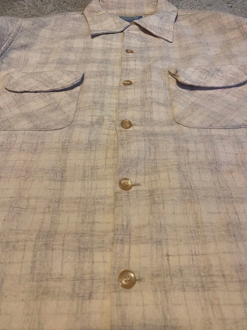 美品貴重50sペンドルトンウールシャツ