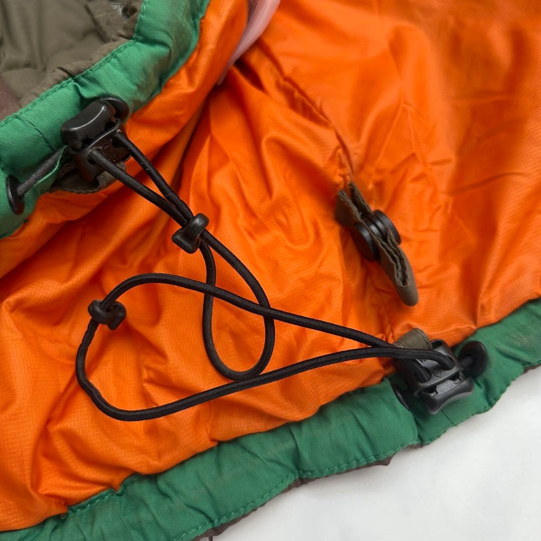 Columbia hooded puffer jacket マルチカラー　00s