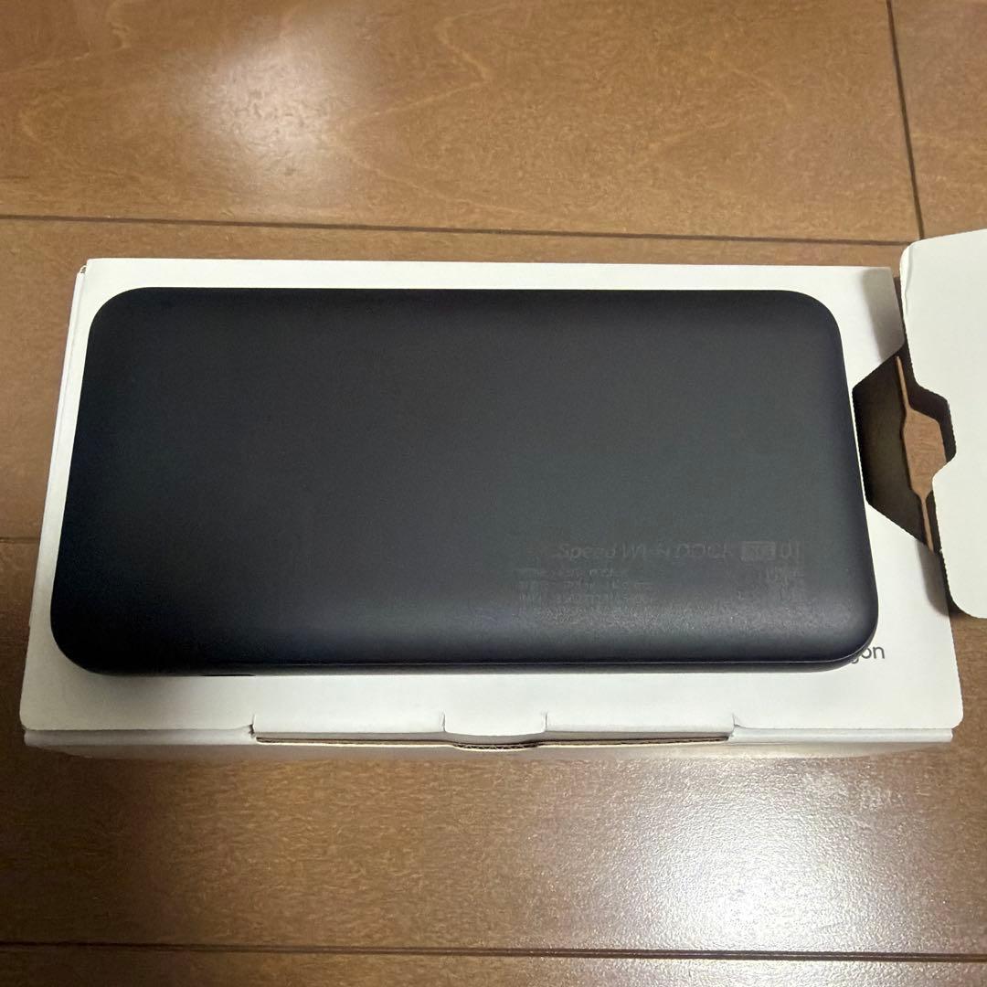【新品未使用】Speed Wi-Fi DOCK 5G ブラック【WiMAX】
