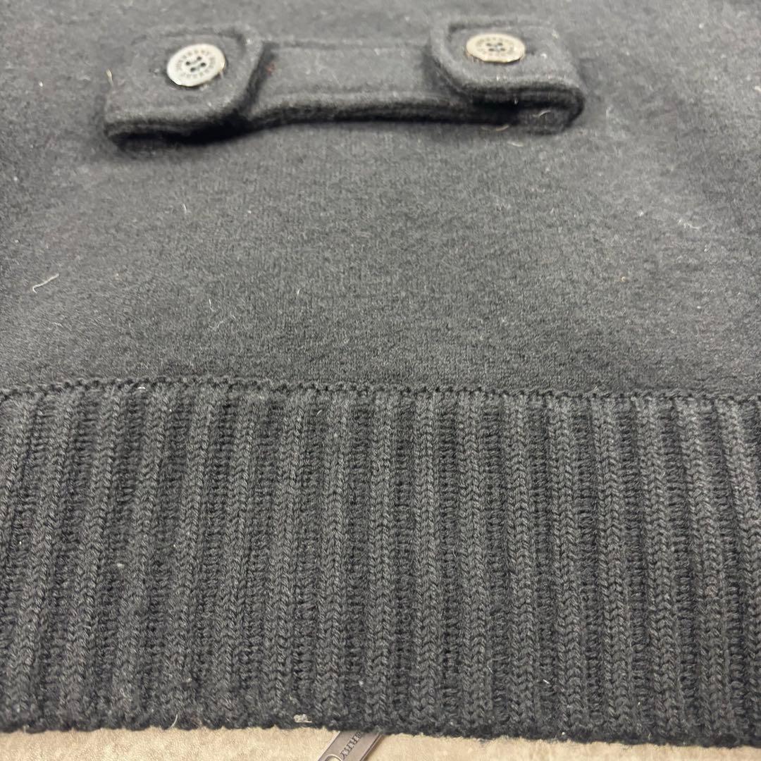 BURBERRY LONDON バーバリー ダッフルコート ウール ニットジャケ