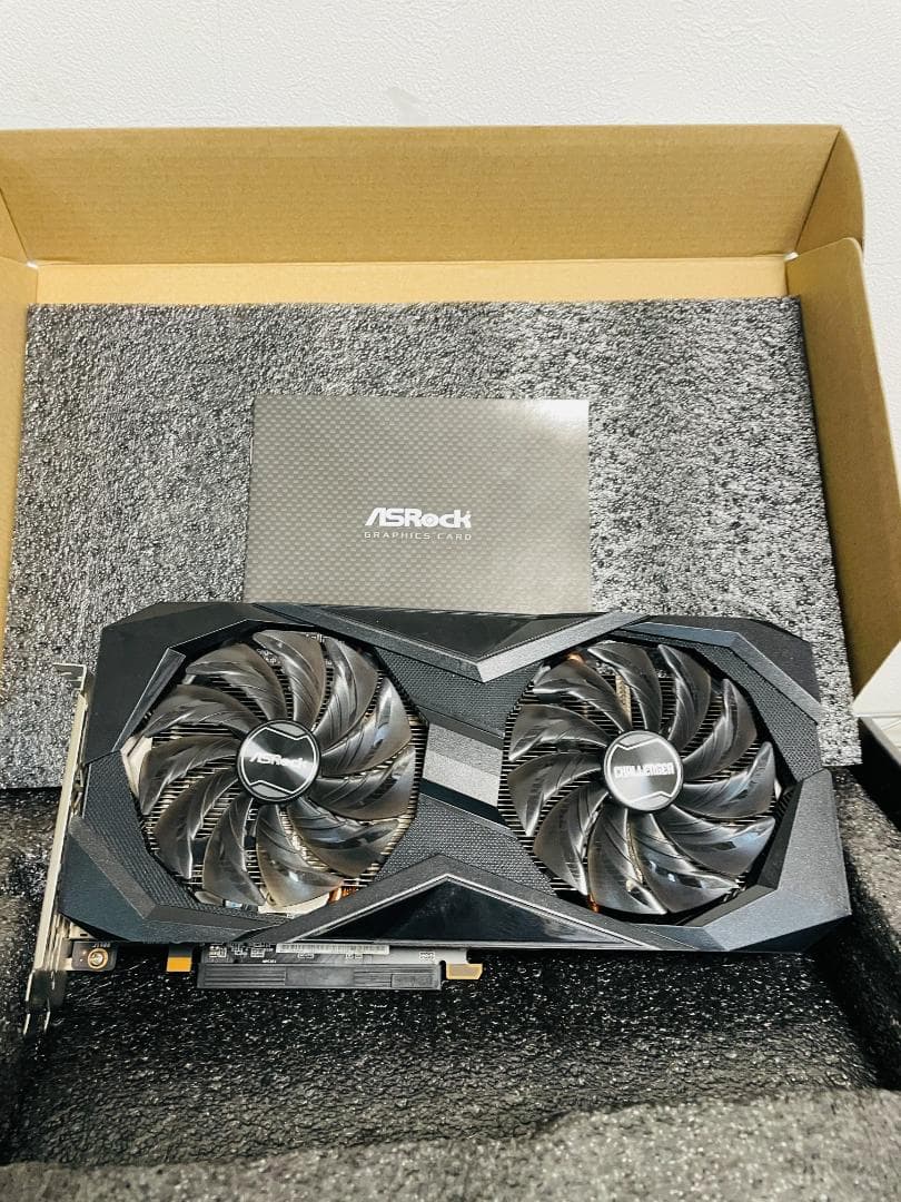 グラフィックボード・グラボ・ビデオカード AMD Radeon RX 6600 ASRock Challenger 8GB