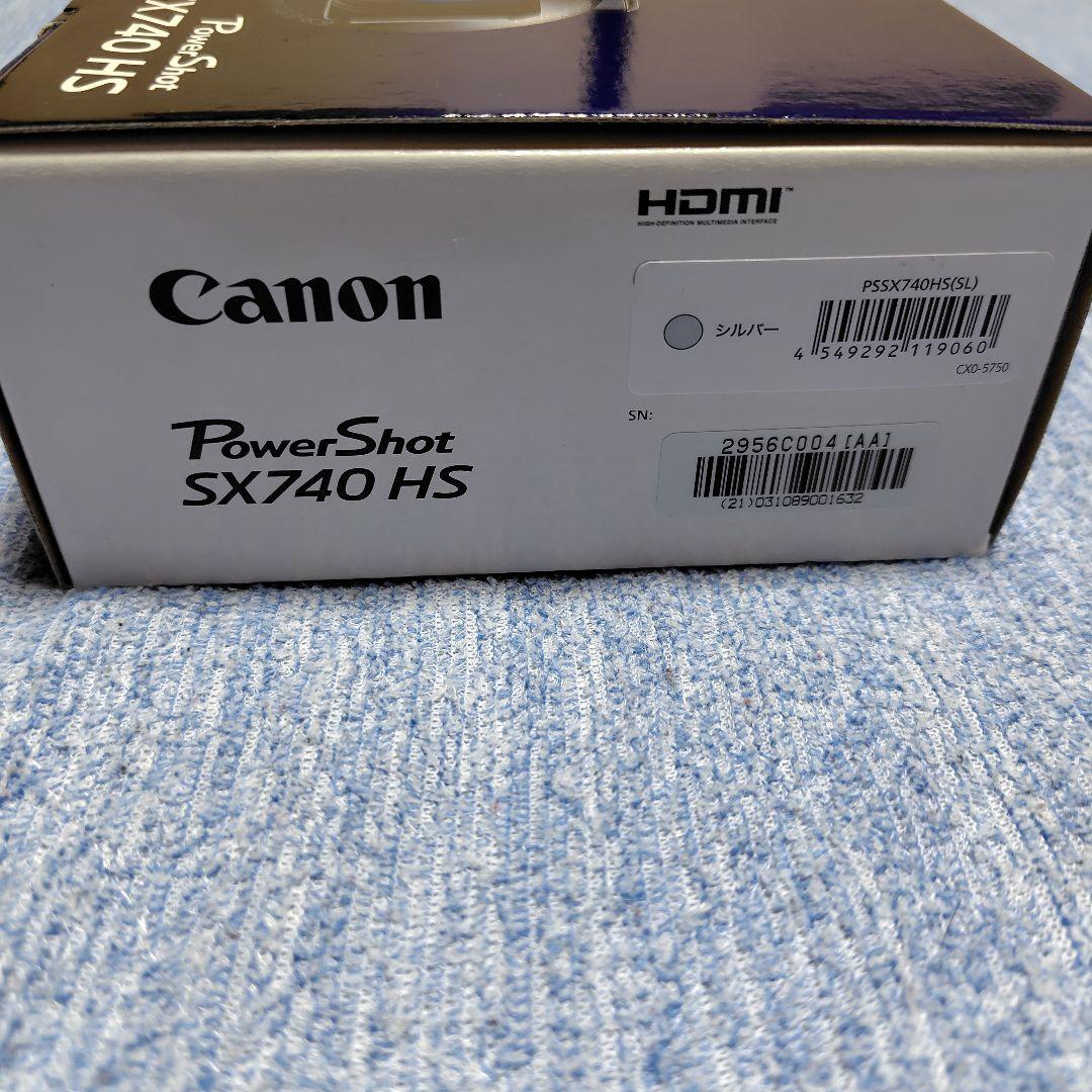 Canon　キャノン　 PowerShot SX740 HS 本体　シルバー