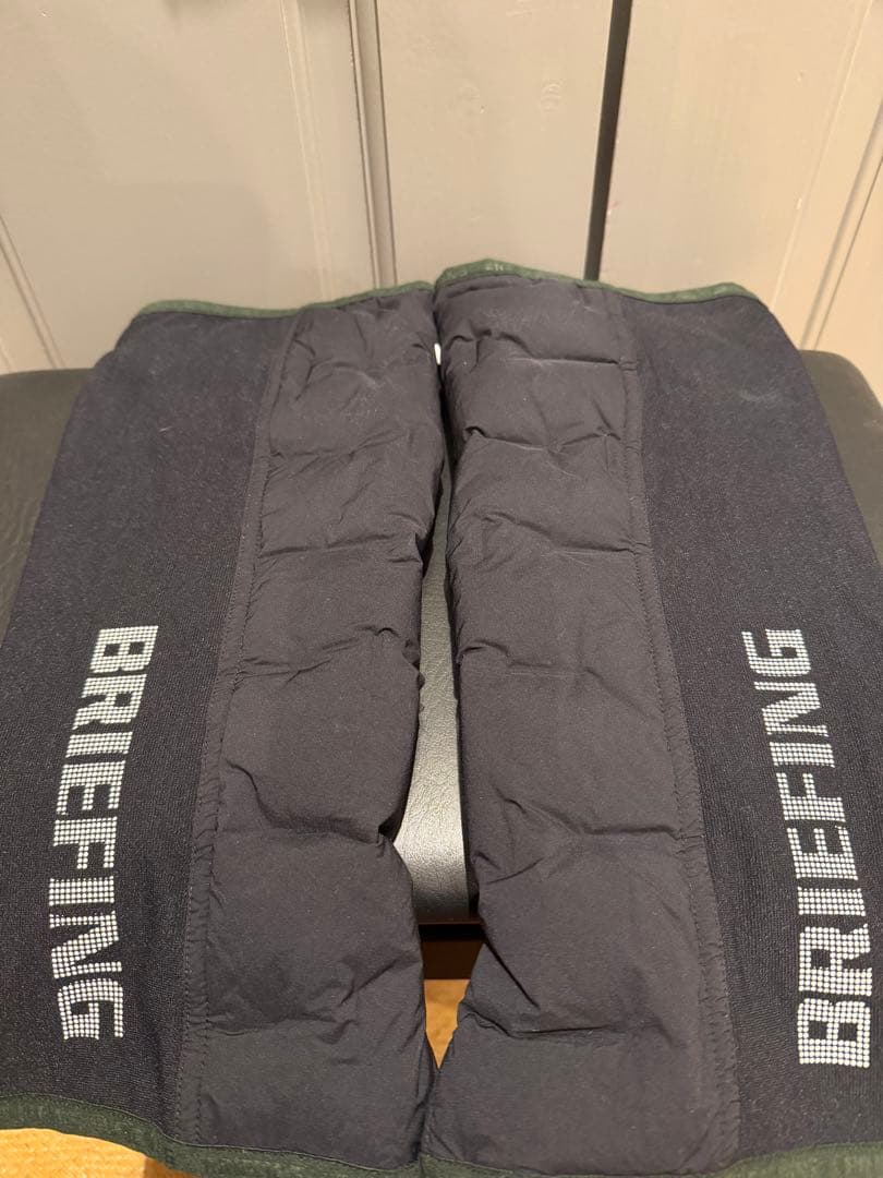 BRIEFING ブリーフィング　黒ブラック レッグウォーマー　美品