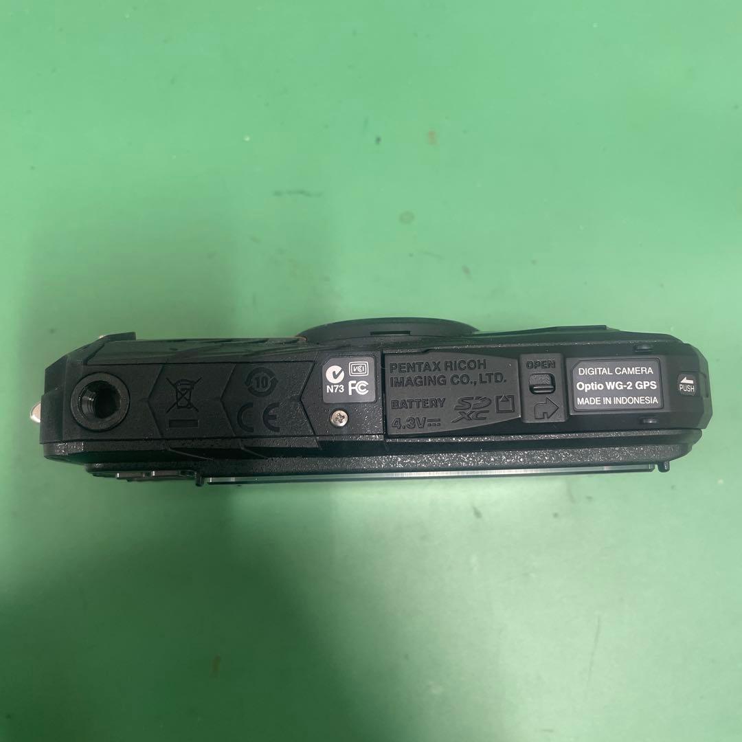 【本体+バッテリー】 PENTAX Optio WG-IIオレンジ