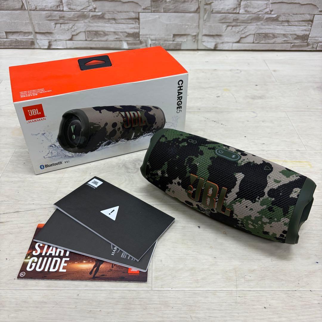 JBL CHARGE5 Bluetooth ワイヤレススピーカー カモフラ ③