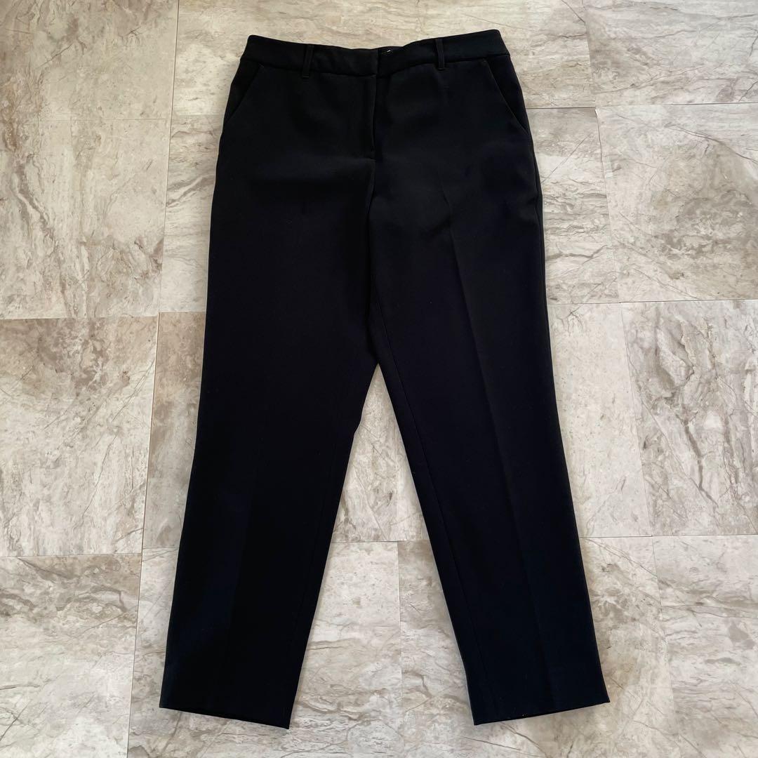 【美品】NATURAL BEAUTY BASIC ブラック ビジネススーツ M