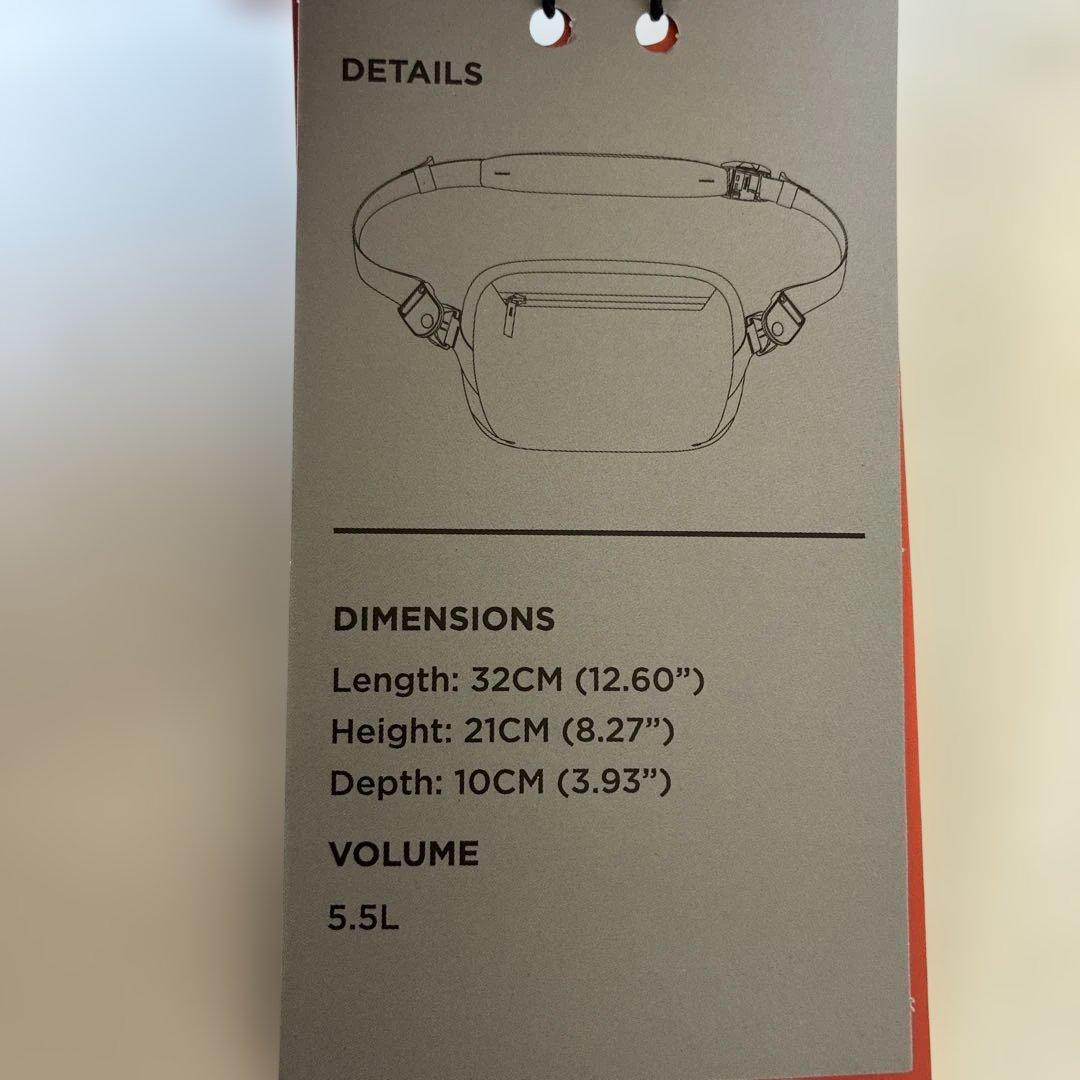 ALPAKA GO SLING ブラック ショルダーバッグ